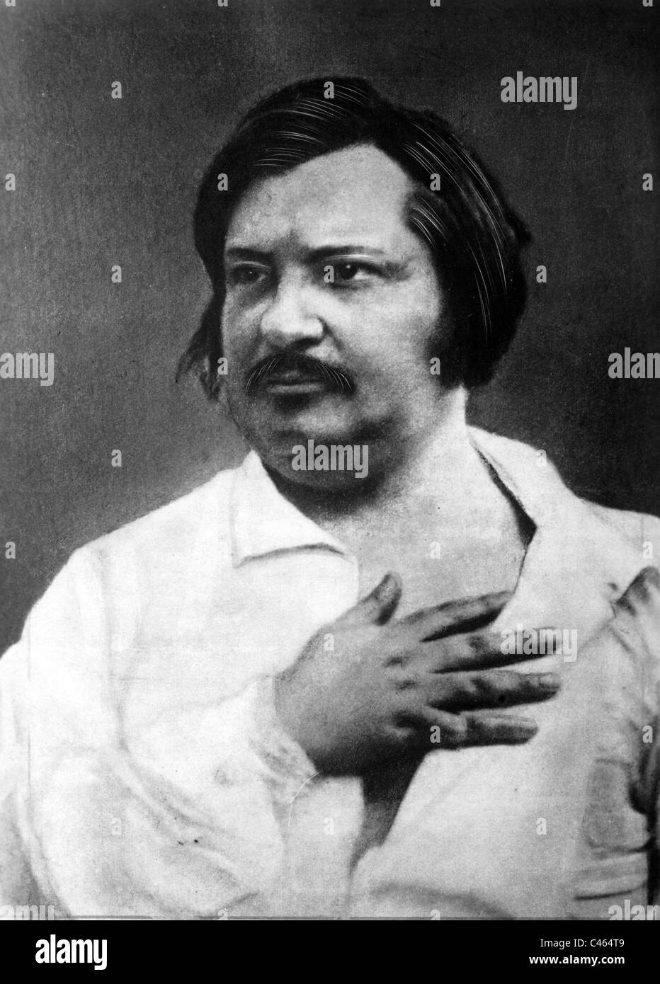Honoré de Balzac, Stock Photo