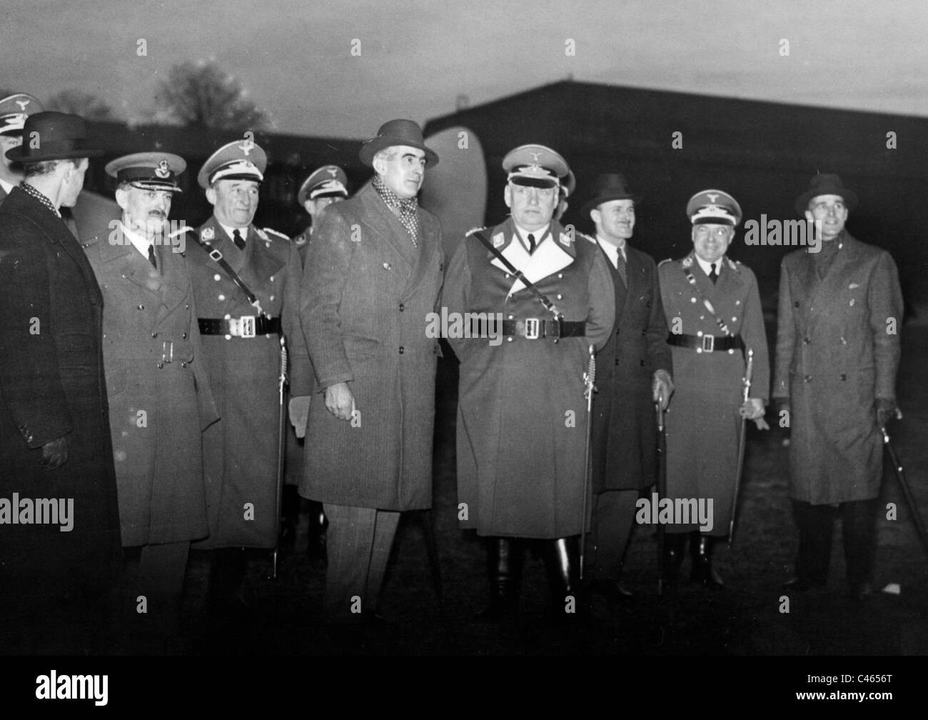 Nazi Germany: Foreign Delegations in Germany, German Delegations abroad, WW I Veterans Days, Youth Exchanges Stock Photo