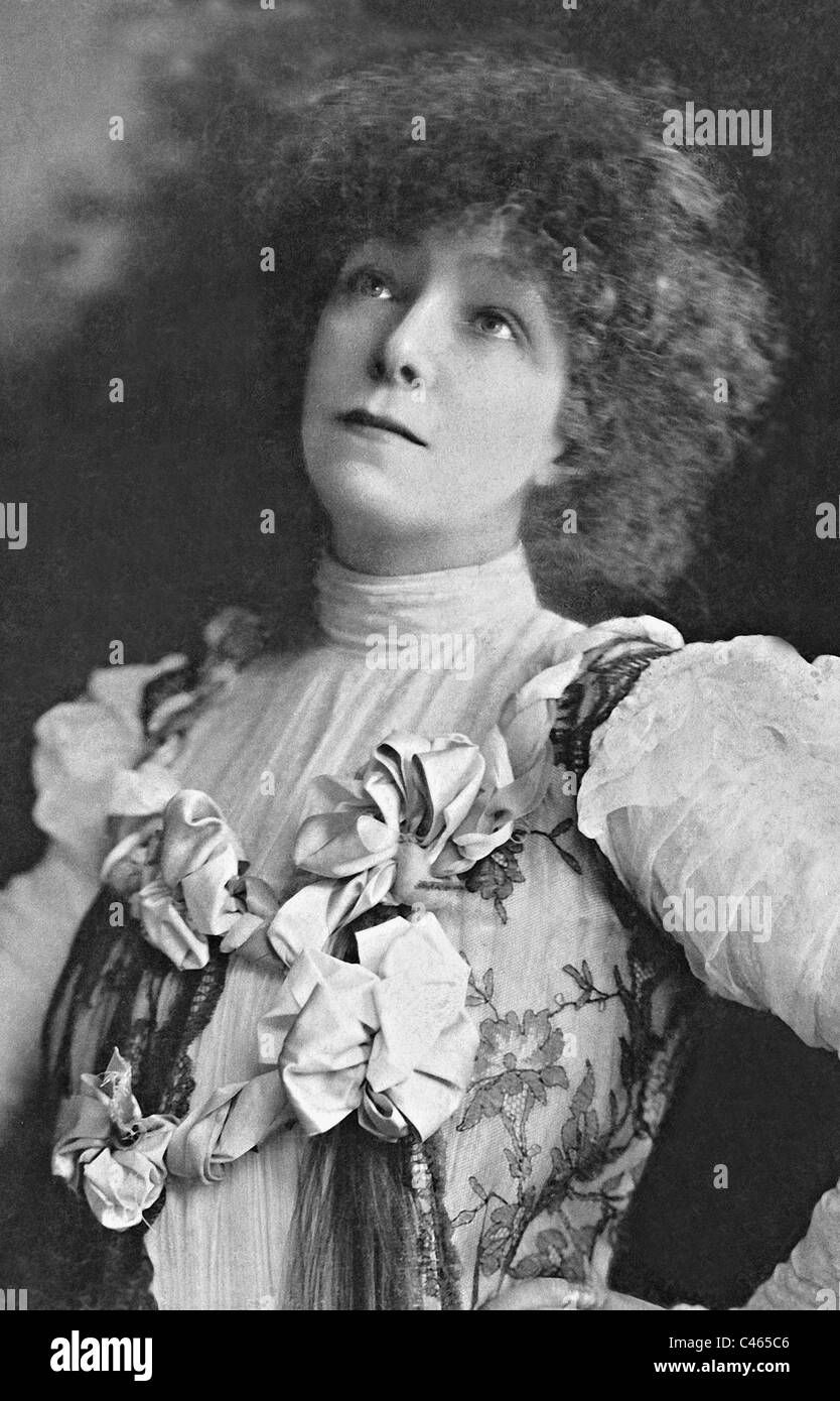 Sarah Bernhardt, 1901 Stock Photo