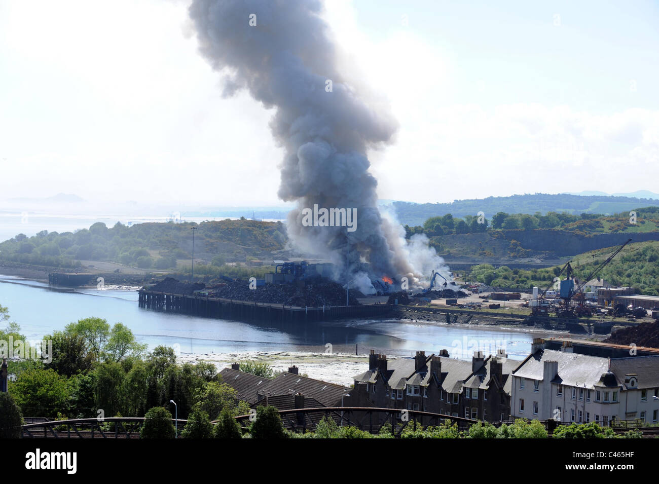 Robertson metals recycling inverkeithing hires stock photography and