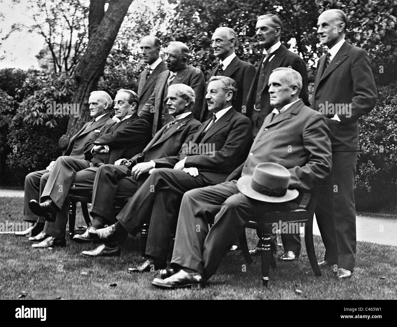 The cabinet of James Ramsay MacDonald, 1931 Stock Photo