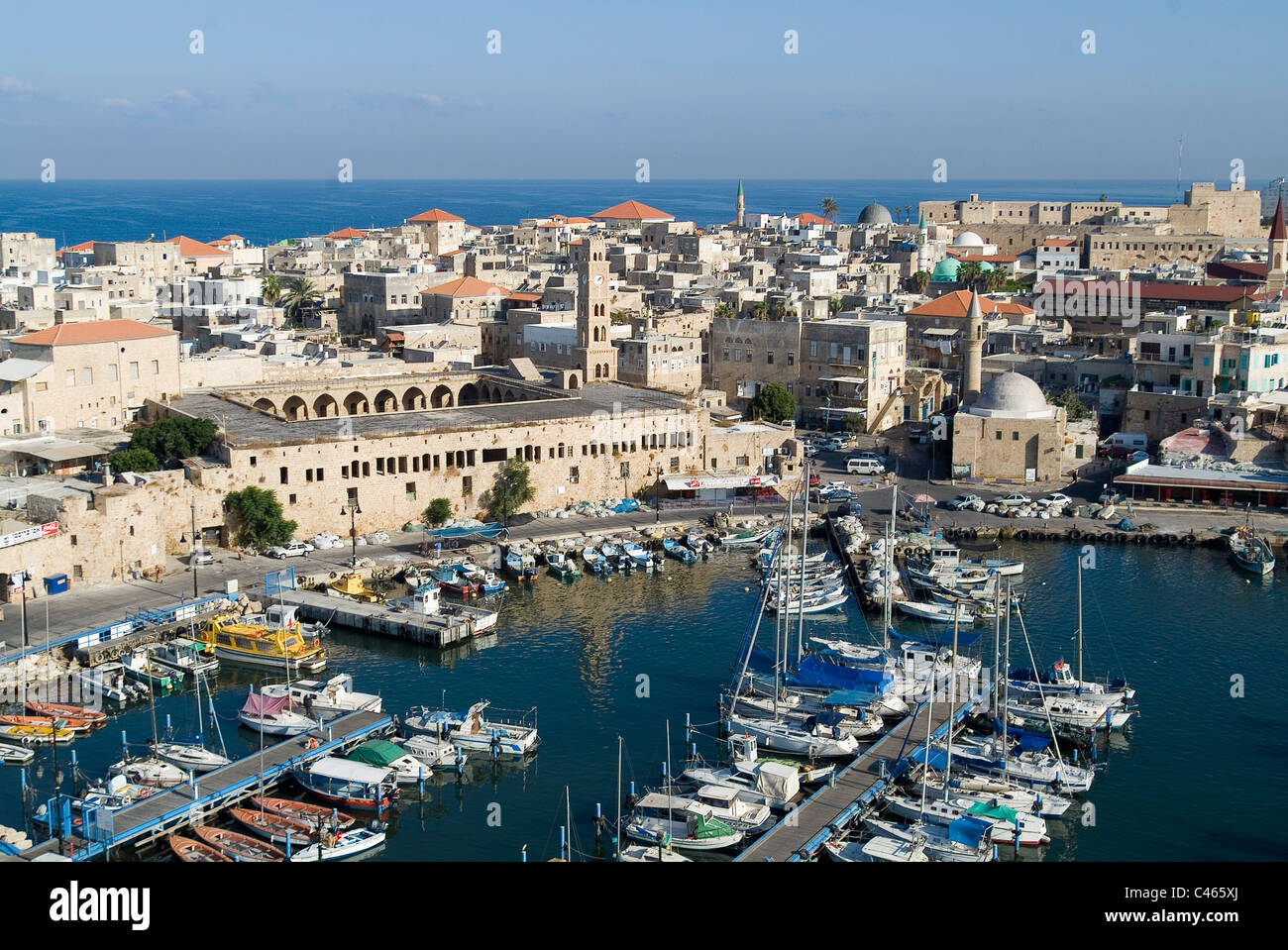 Acre lighthouse israel hi-res stock photography and images - Alamy
