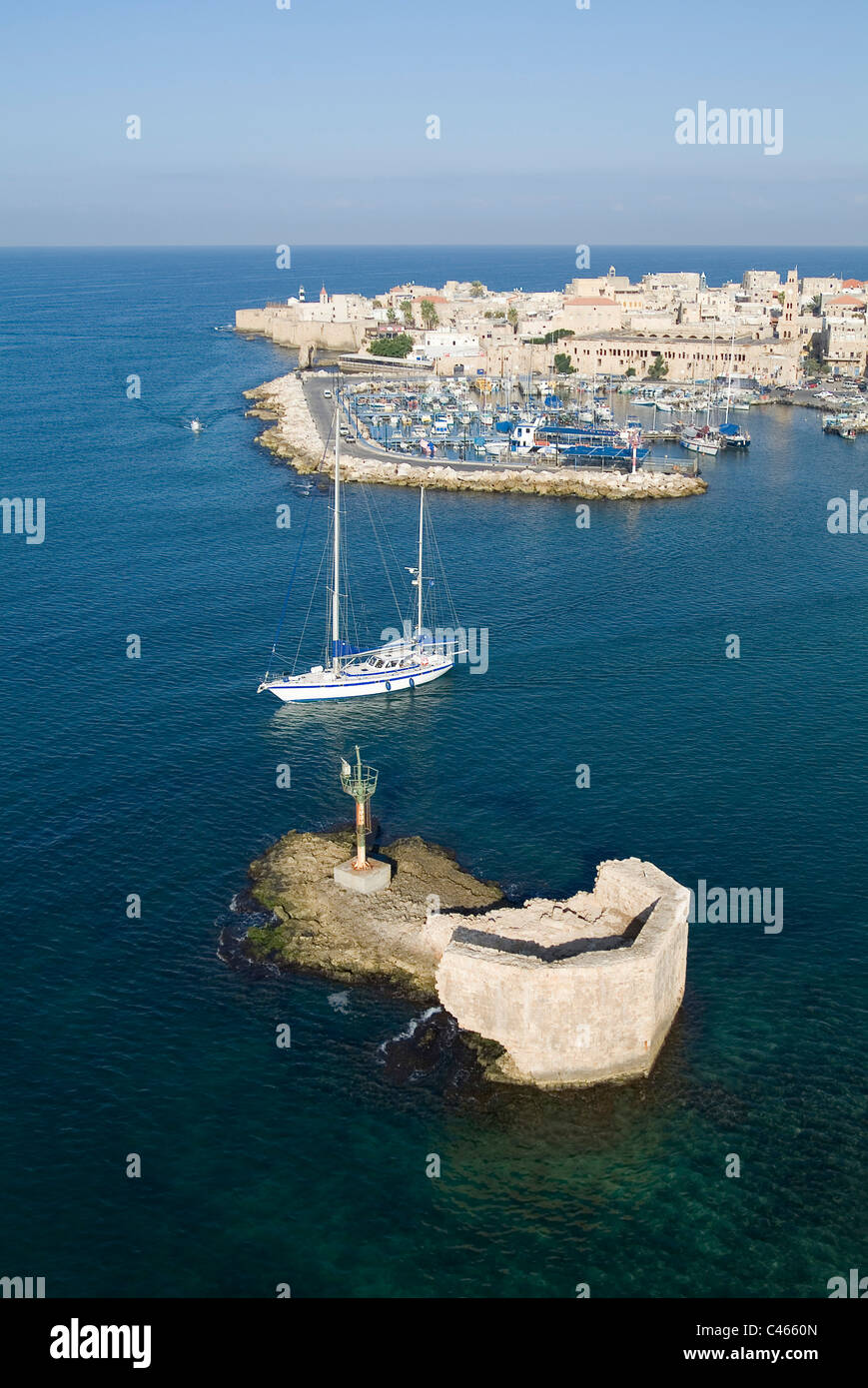 Aerial photograph old city acre hi-res stock photography and images - Alamy