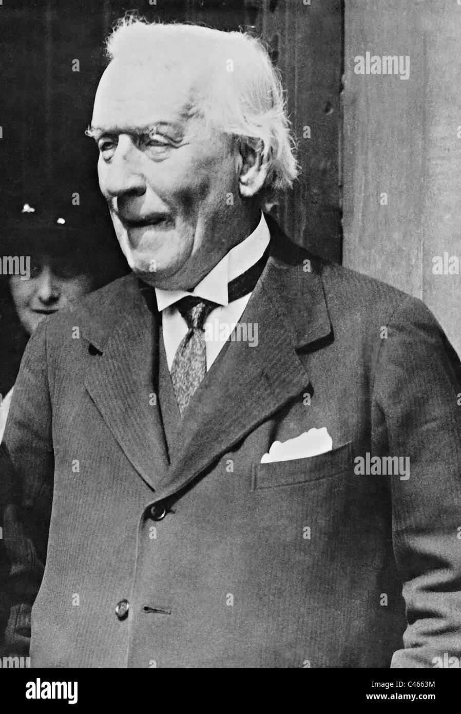 Herbert Henry Asquith, 1927 Stock Photo