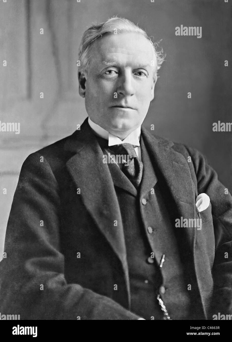 Herbert Henry Asquith, 1908 Stock Photo Alamy