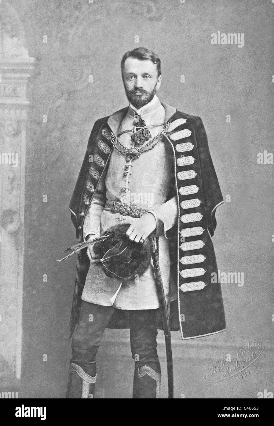 Count Gyula Andrassy, 1905 Stock Photo