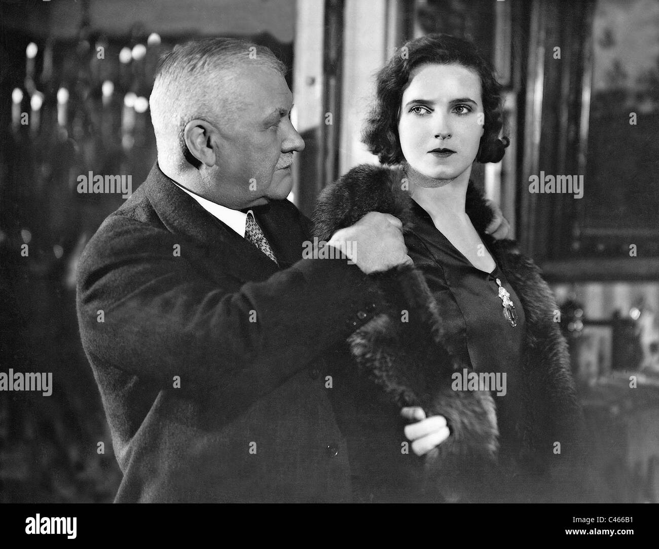Franz Lehar and Hedy Lamarr in Vienna, 1929 Stock Photo