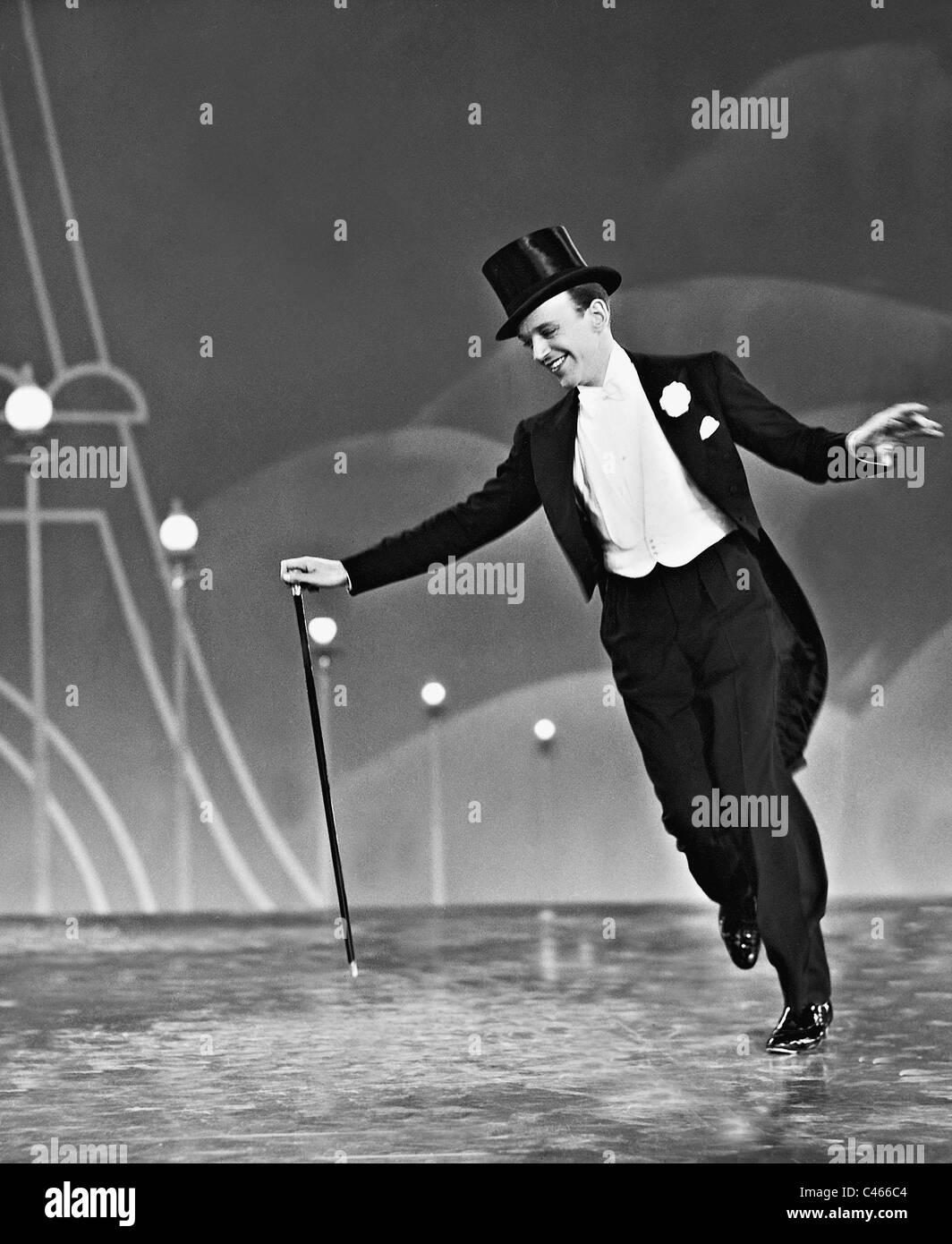 Fred Astaire in 'Top Hat', 1935 Stock Photo