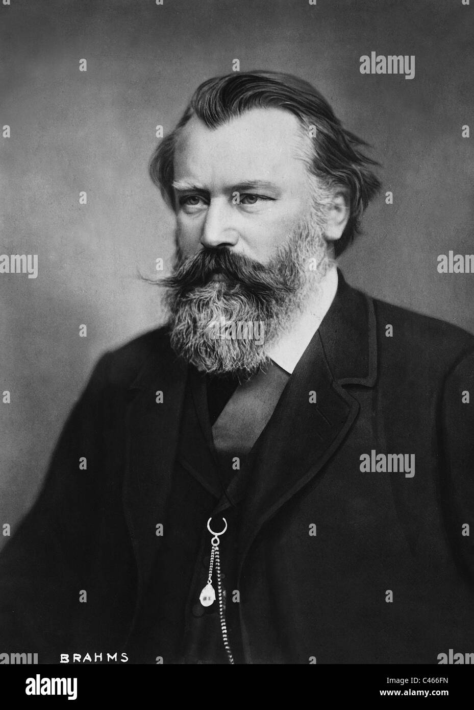 Johannes Brahms Stock Photo