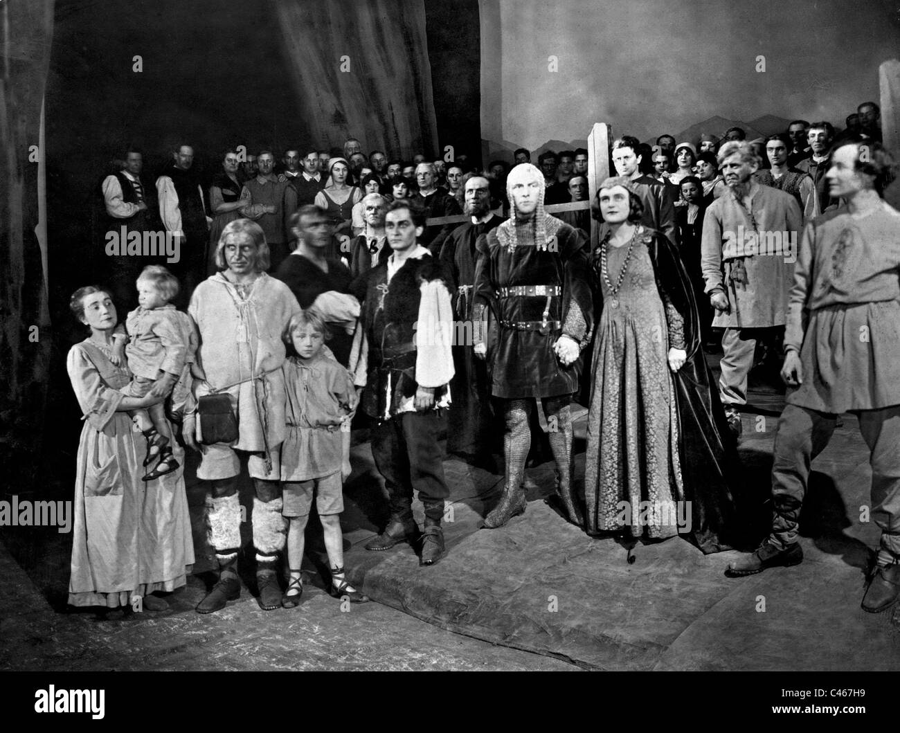 Scene from Schillers 'Wilhelm Tell', 1923 Stock Photo
