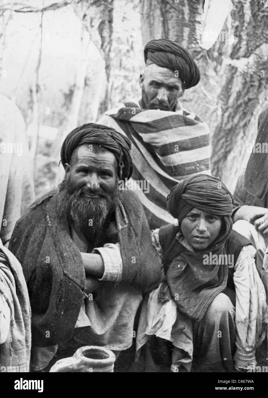 Afghans, 1927 Stock Photo