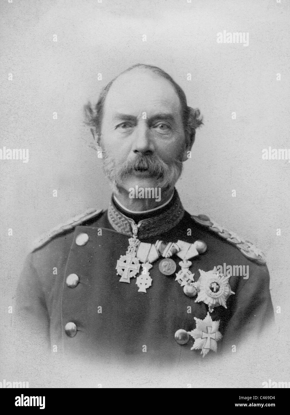 King Christian IX. of Denmark, 1895 Stock Photo