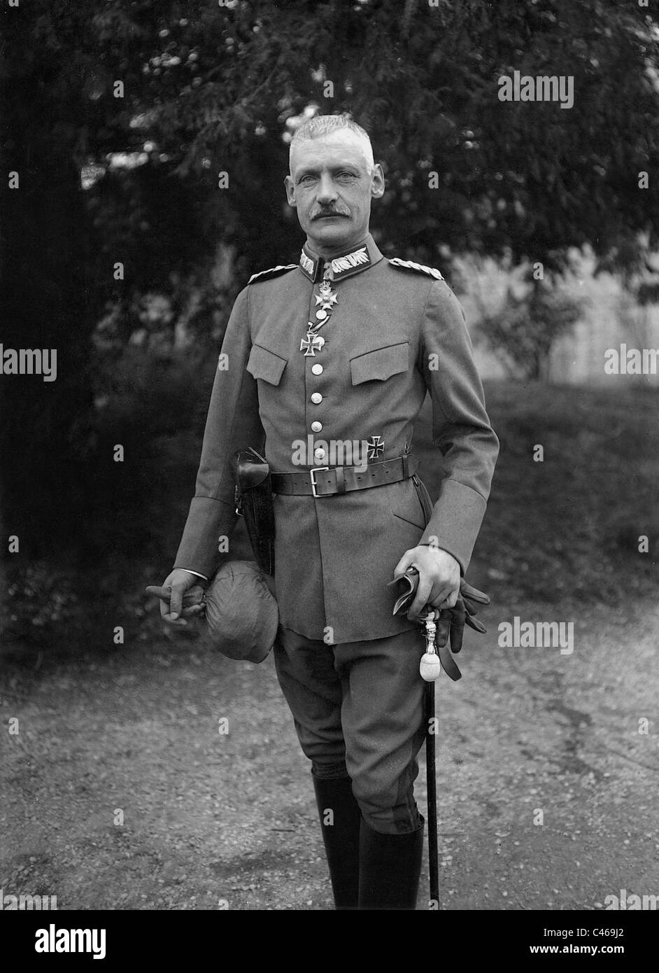 Crown Prince Rupprecht of Bavaria, 1915 Stock Photo