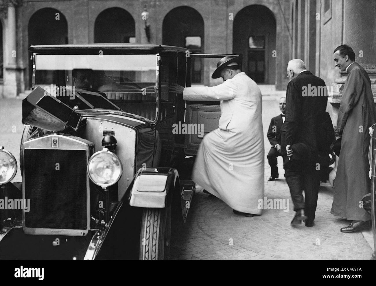 Pope Pius XI., 1926 Stock Photo