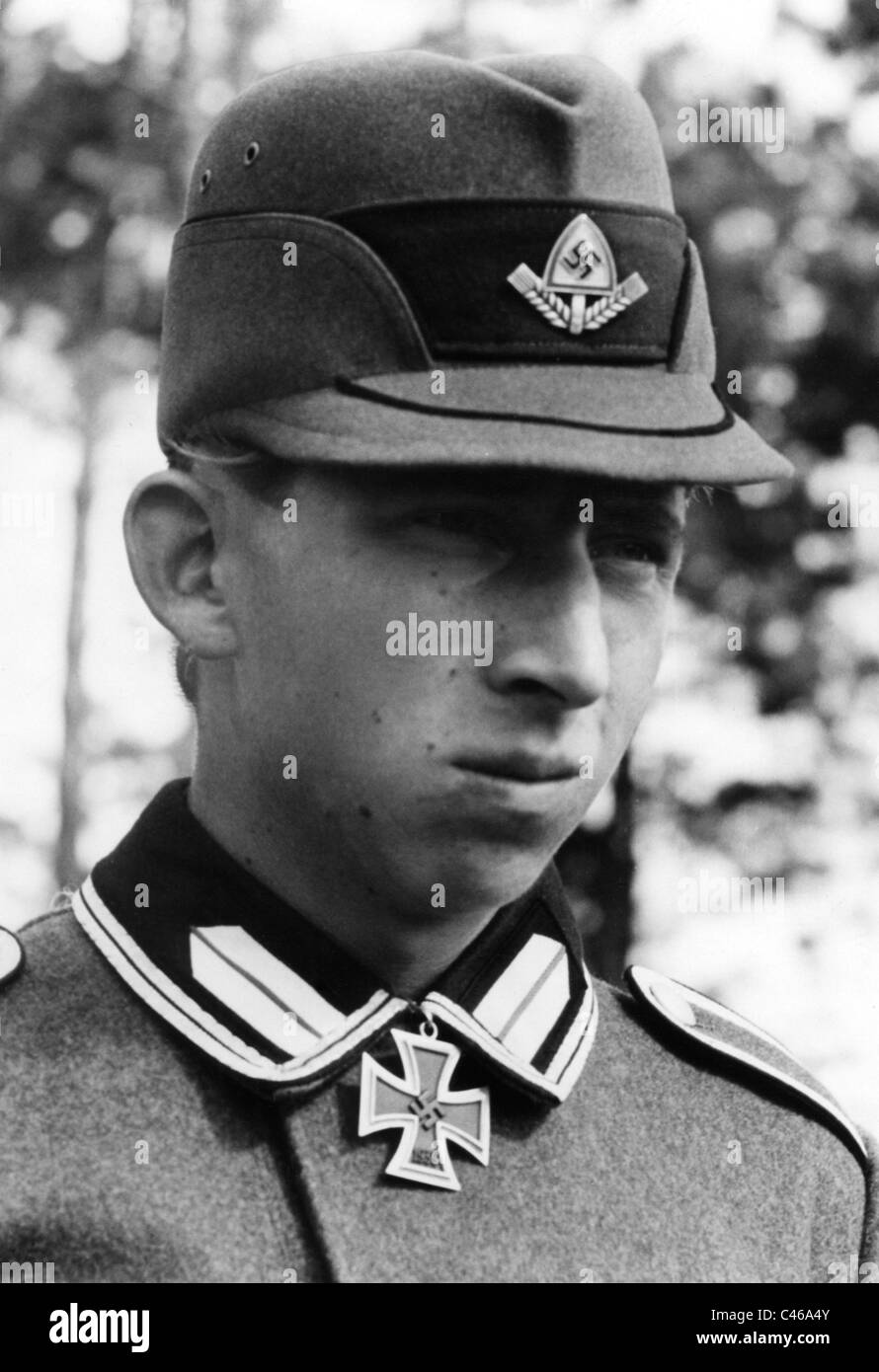 Second World War, German Distinctions: Knight's Cross of the Iron Cross Stock Photo