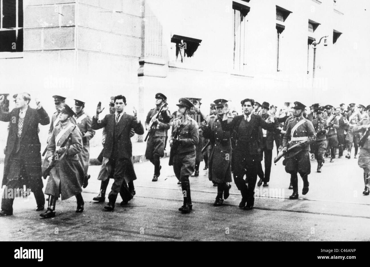 Nationalist revolt in Chile, 1938 Stock Photo