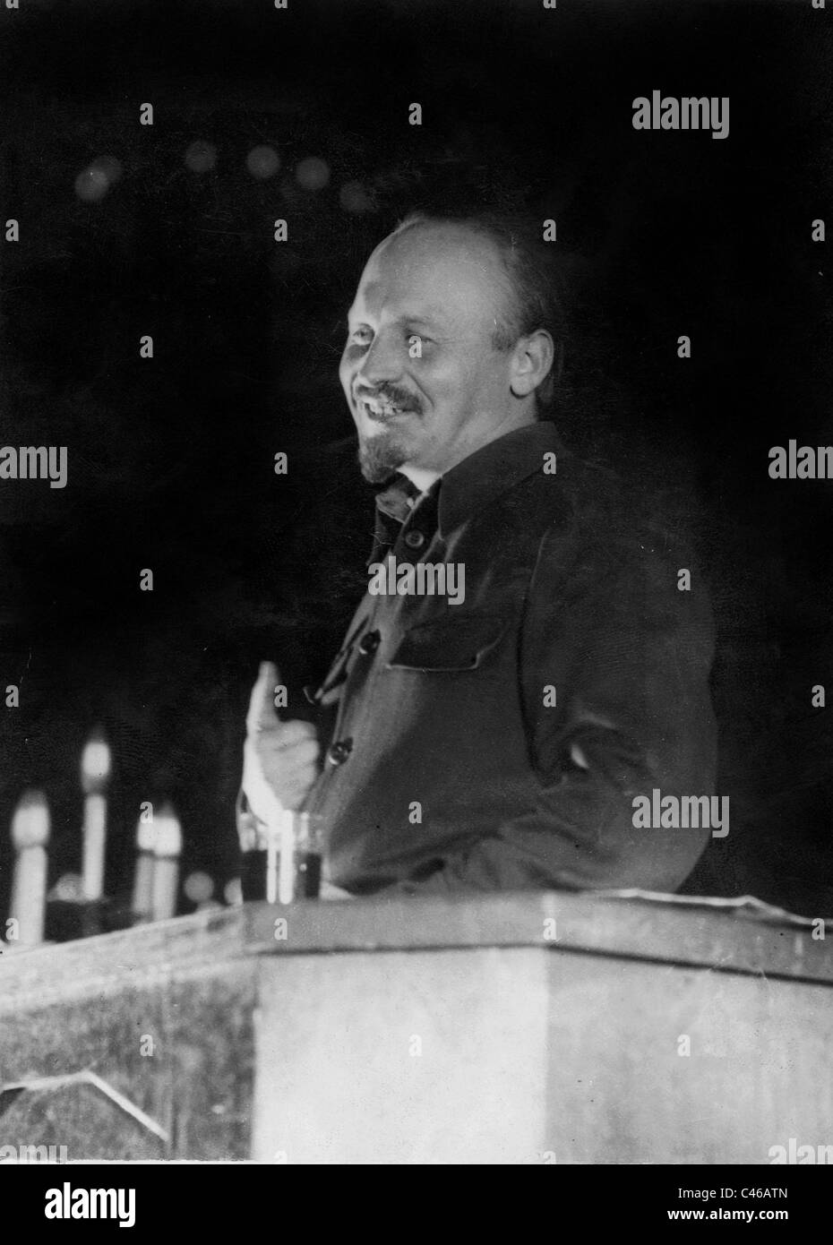 Nikolai Ivanovich Bukharin, 1927 Stock Photo