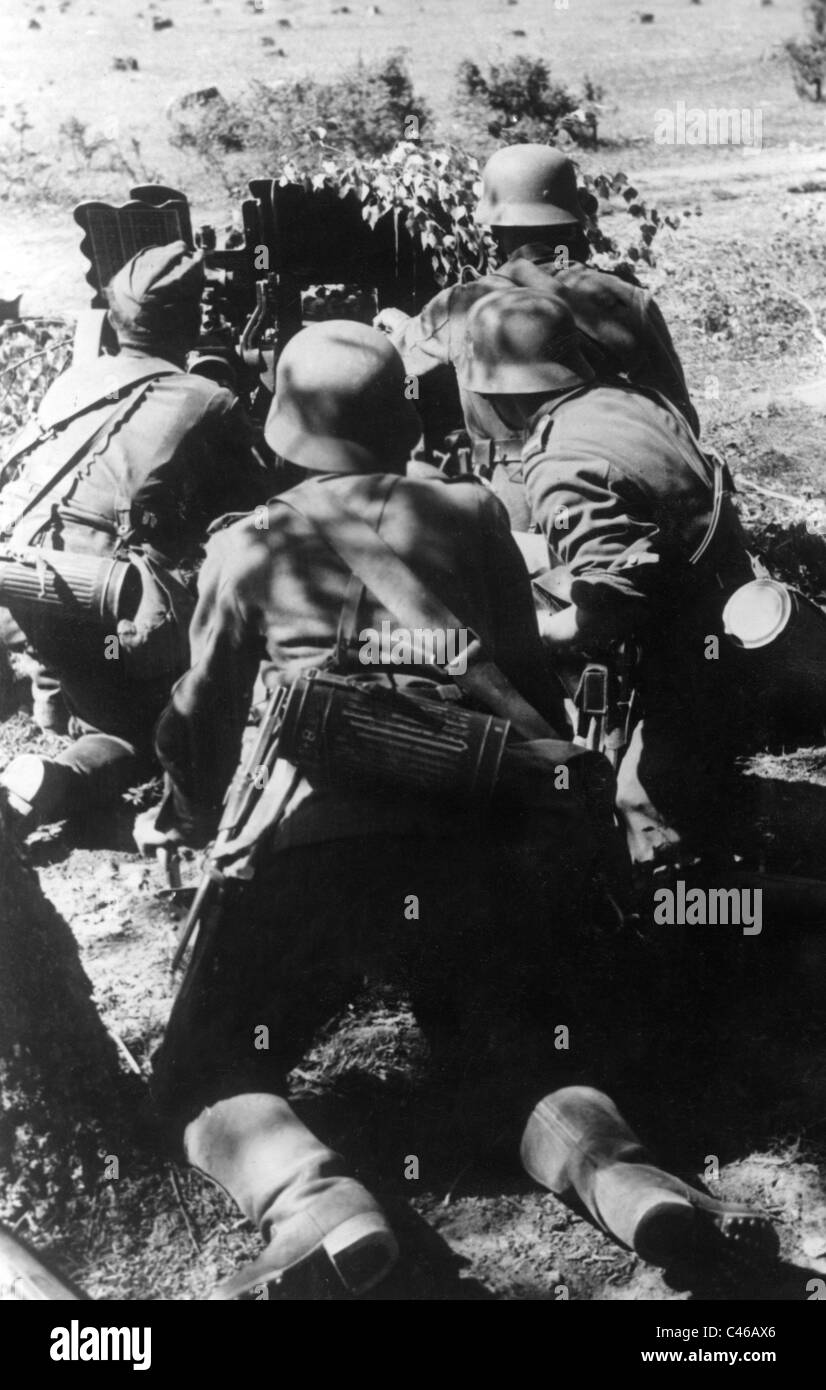 Second World War: German Artillery Stock Photo - Alamy