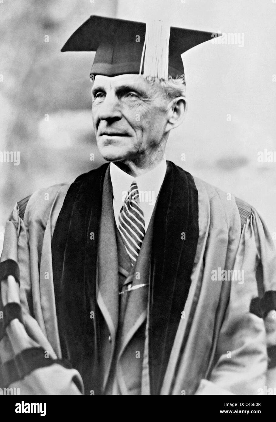 Honorary doctorate degree from Black and White Stock Photos & Images