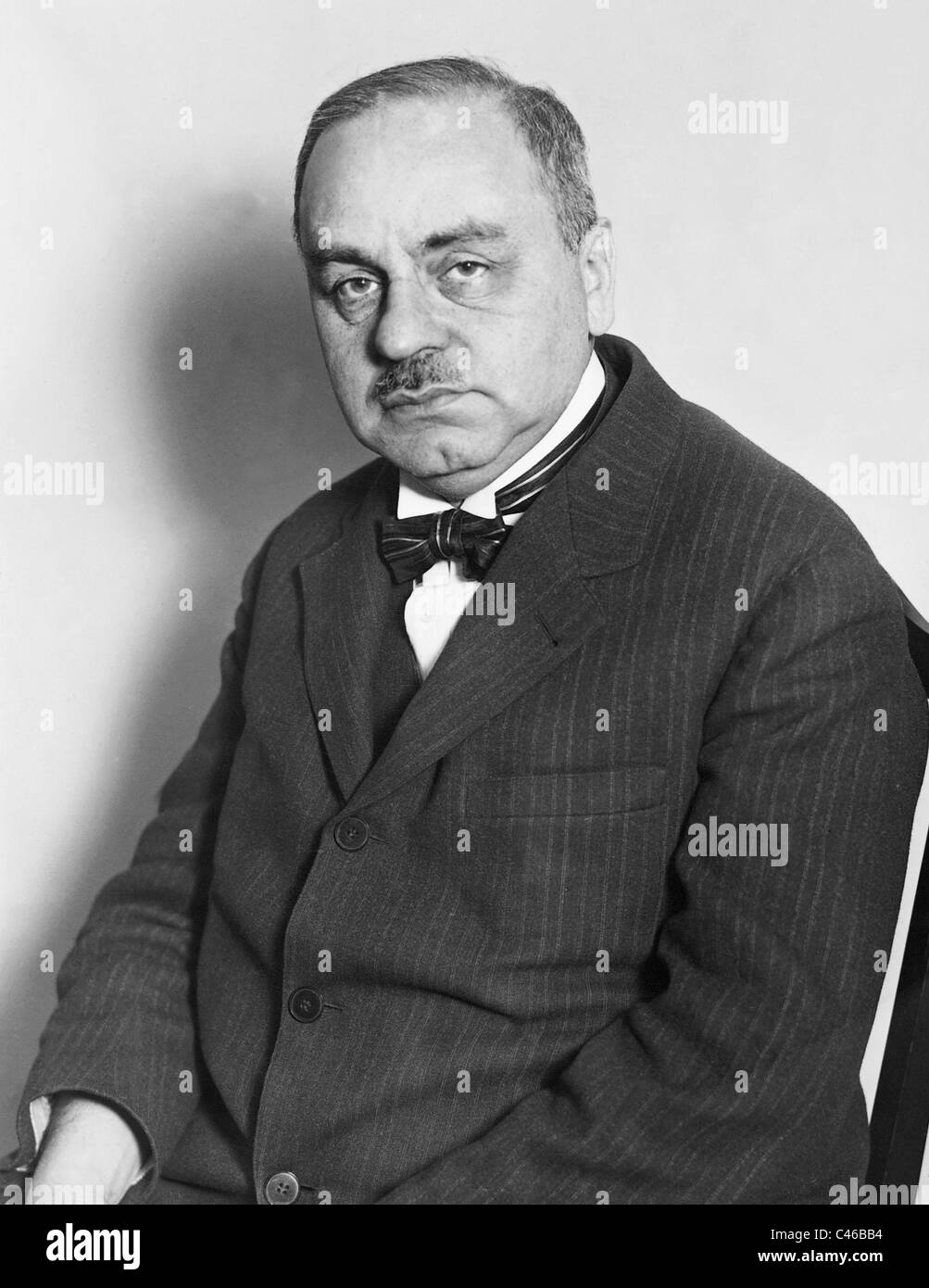 Alfred Adler, 1927 Stock Photo