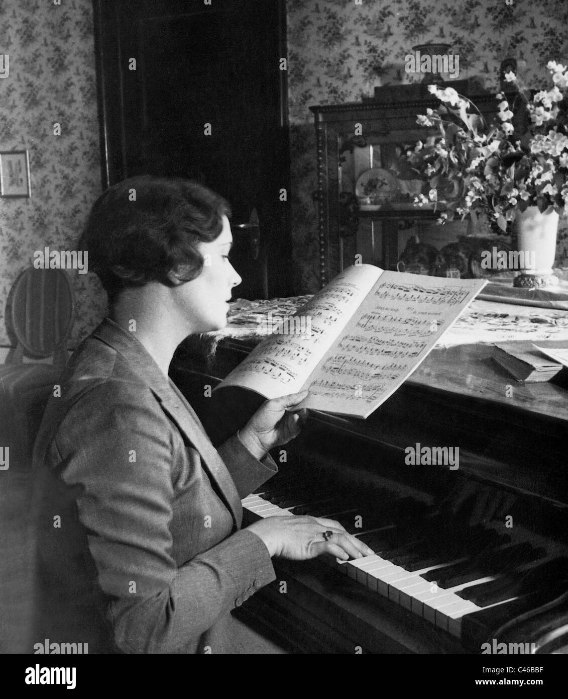 Olga Chekhova, 1933 Stock Photo