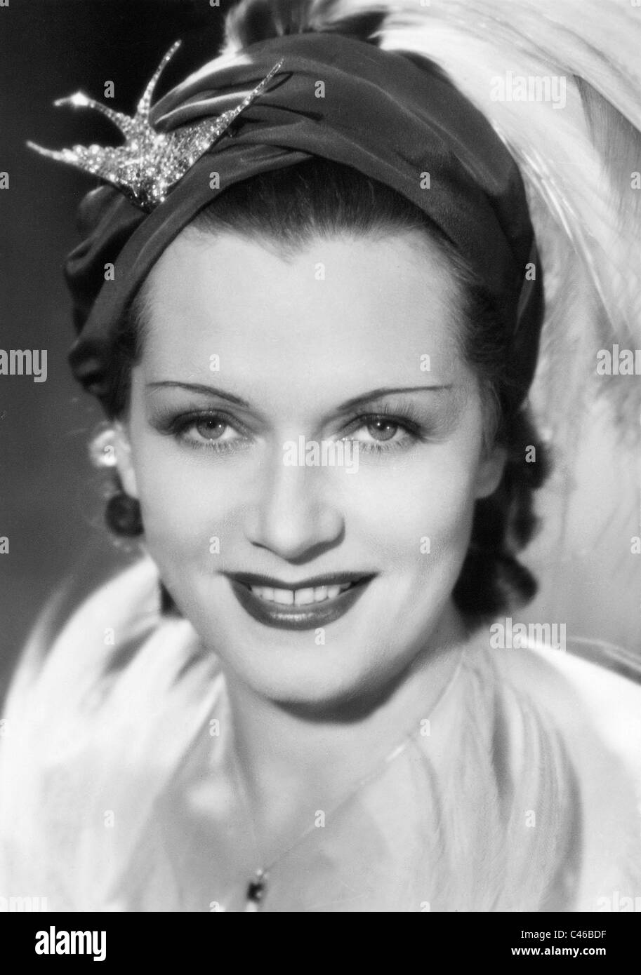 Olga Chekhova in 'Die unheimlichen Wuensche', 1939 Stock Photo