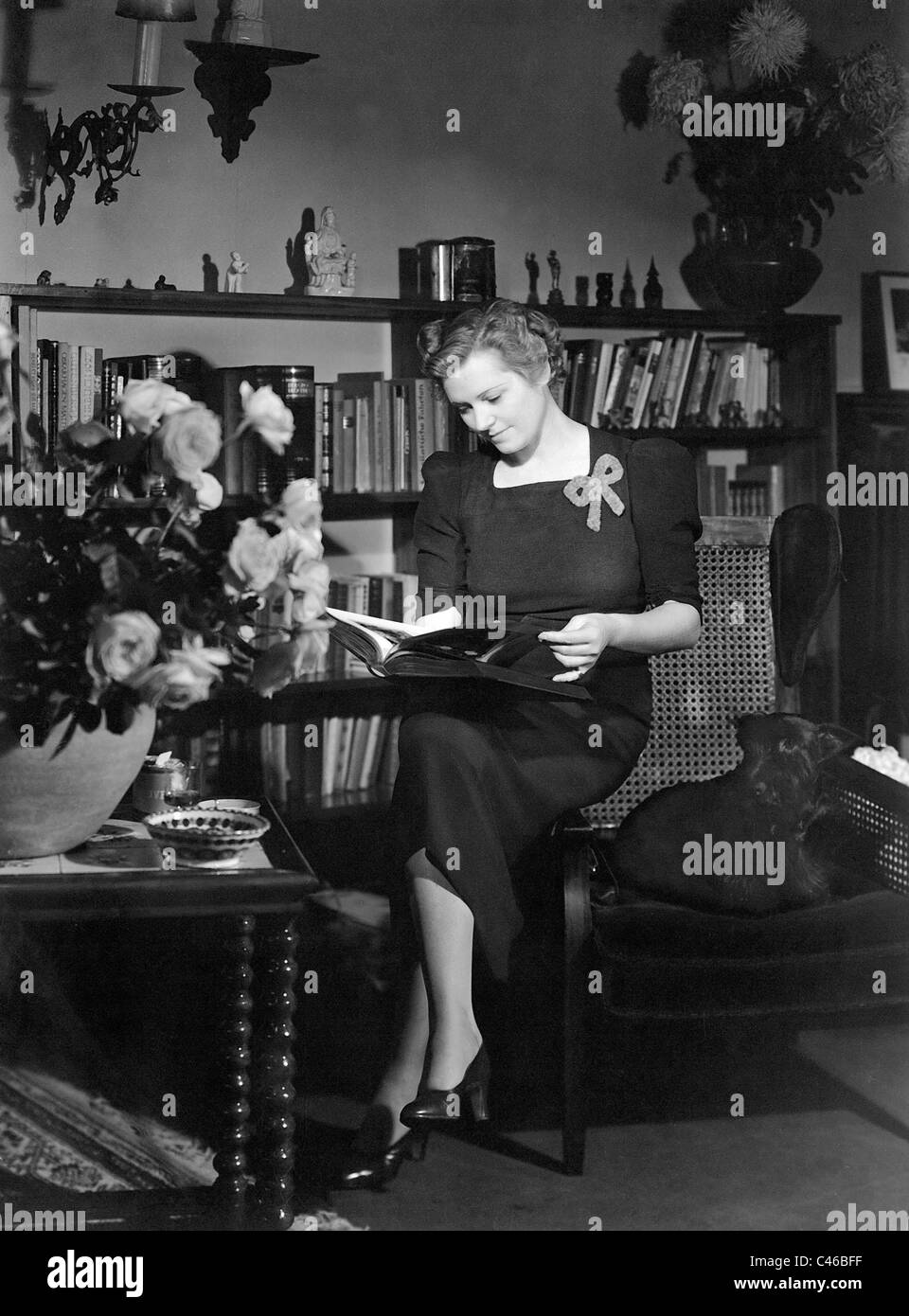 Olga Chekhova, 1937 Stock Photo