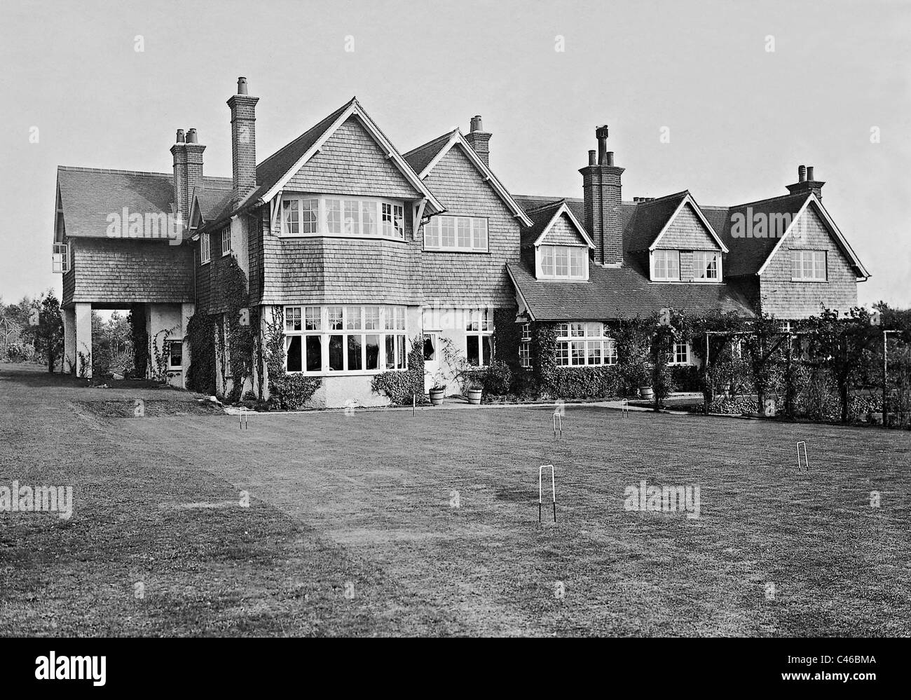 The residence of Arthur Conan Doyle, 1911 Stock Photo