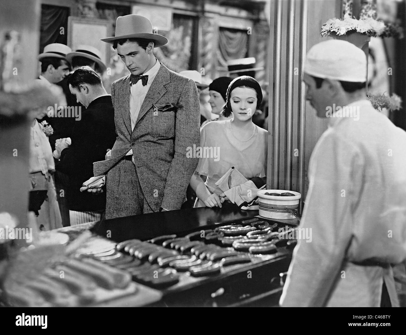 Gary Cooper and Sylvia Sidney in 'City Streets', 1931 Stock Photo