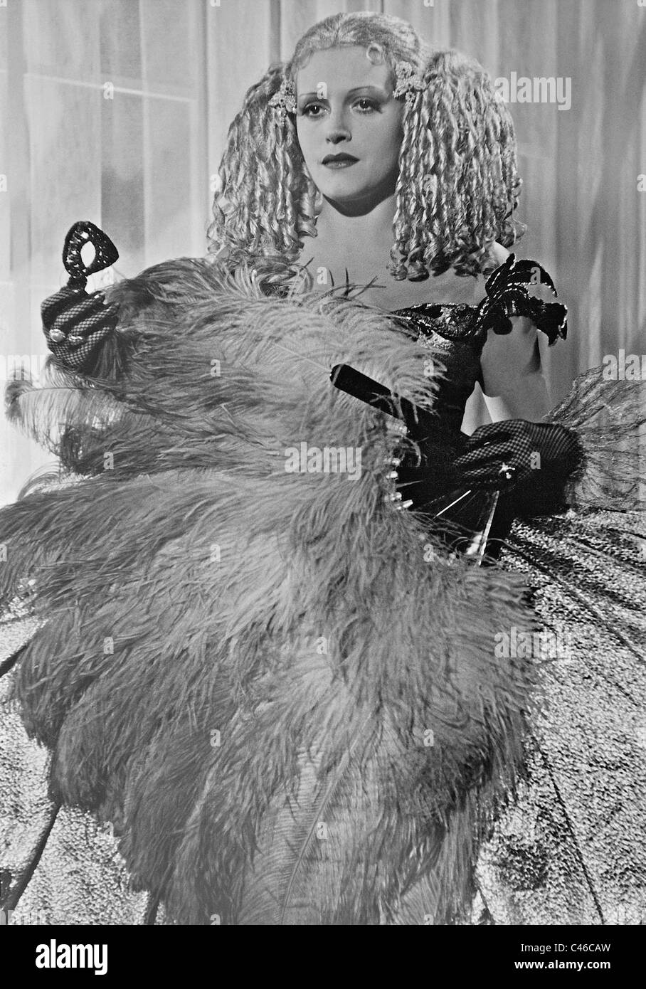 Sybille Schmitz in 'Tanz auf dem Vulkan', 1938 Stock Photo