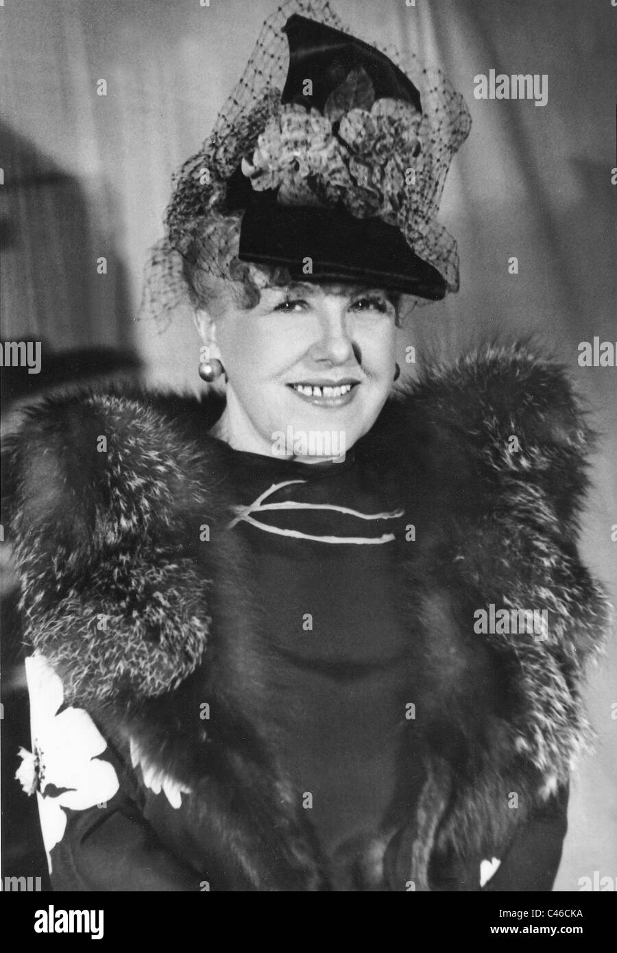 Ida Wuest in 'Die Maenner sind nicht undankbar', 1940 Stock Photo