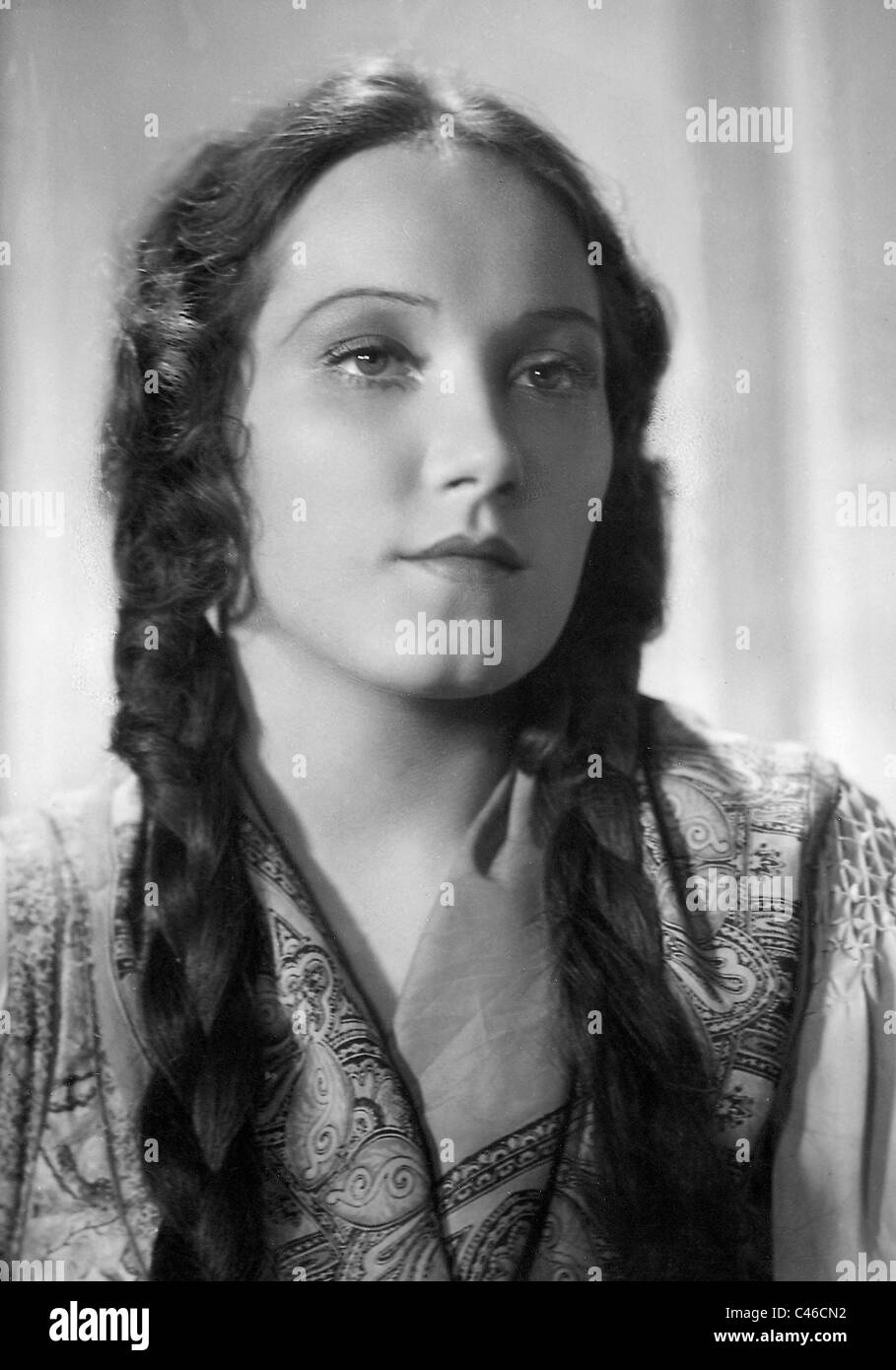 Brigitte Horney in 'Der Koenig des Montblanc', 1934 Stock Photo