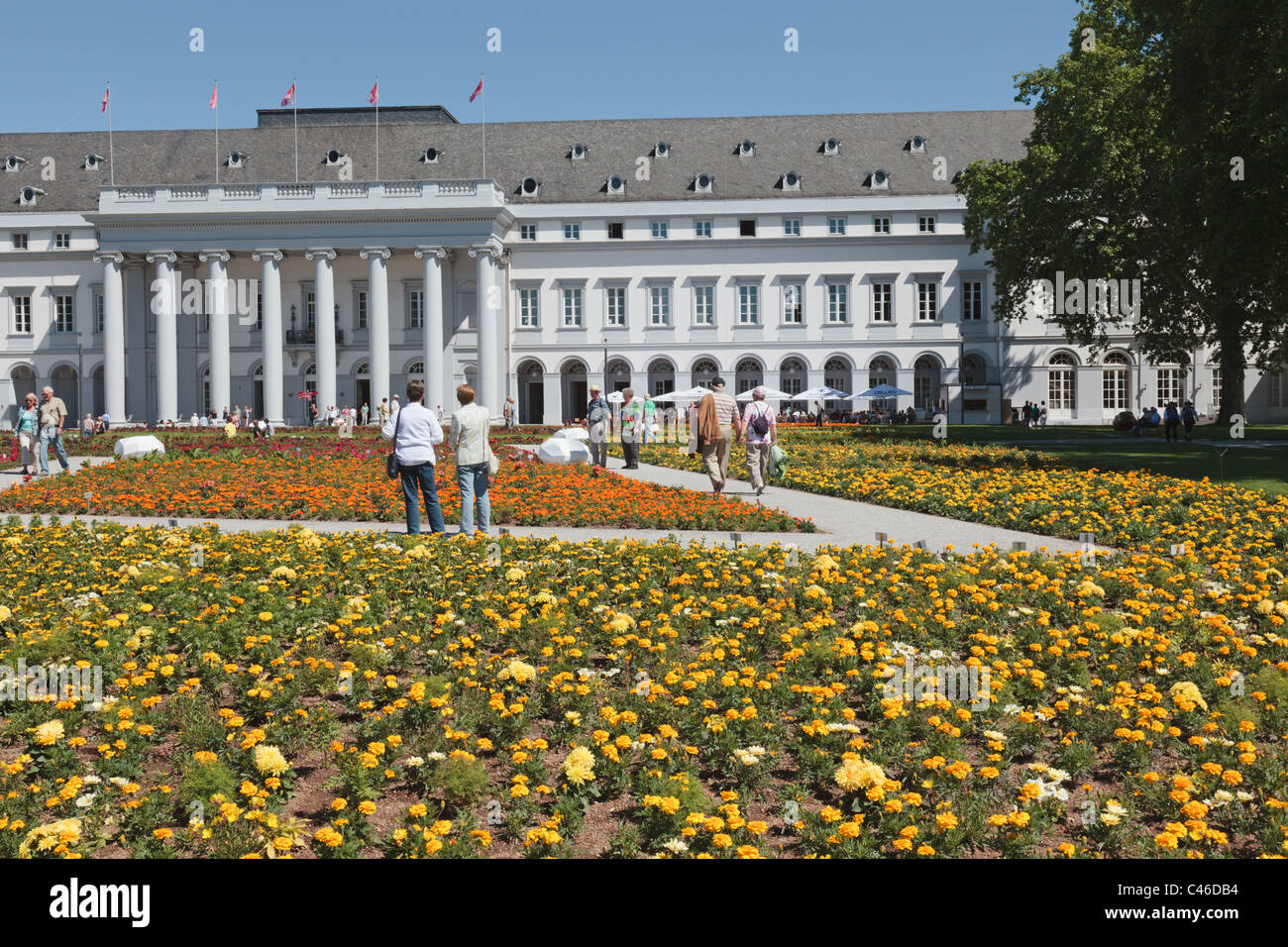 The BUGA 2011 flower show (Bundesgartenschau), one of the largest