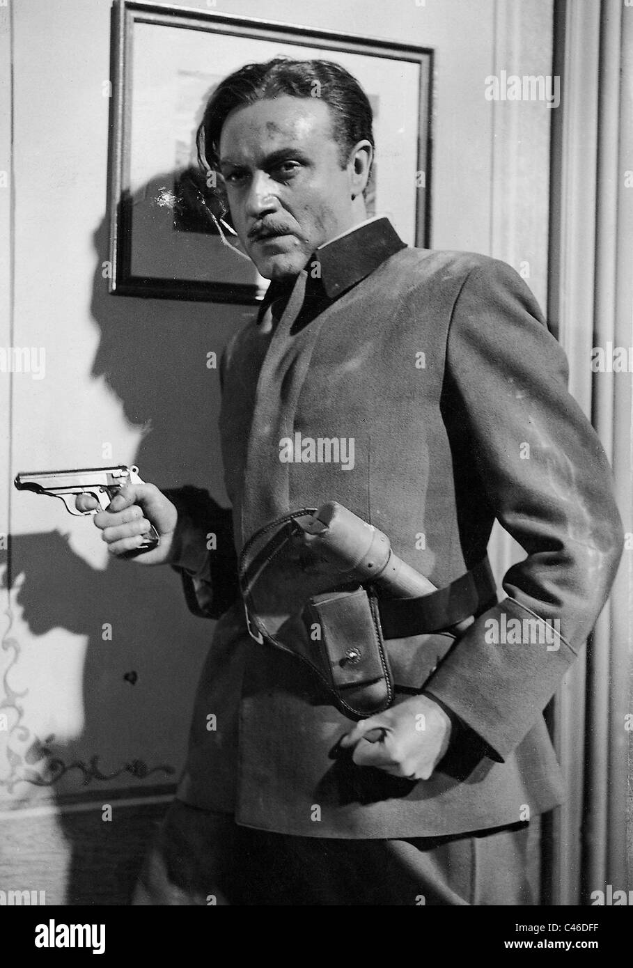 Willy Fritsch in 'Anschlag auf Baku', 1942 Stock Photo