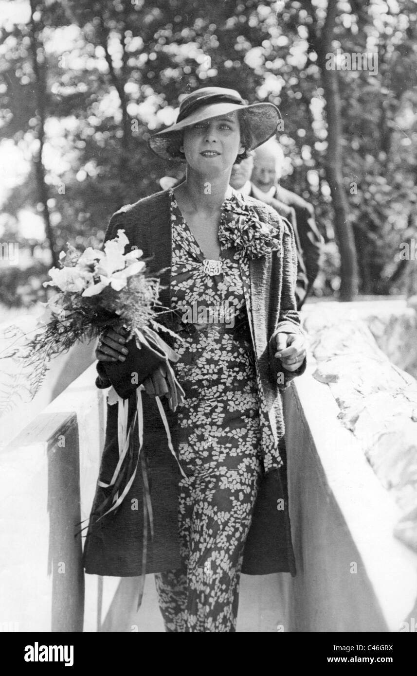 Marie-José, auf der Weltausstellung in Belgien, 1935 Stock Photo