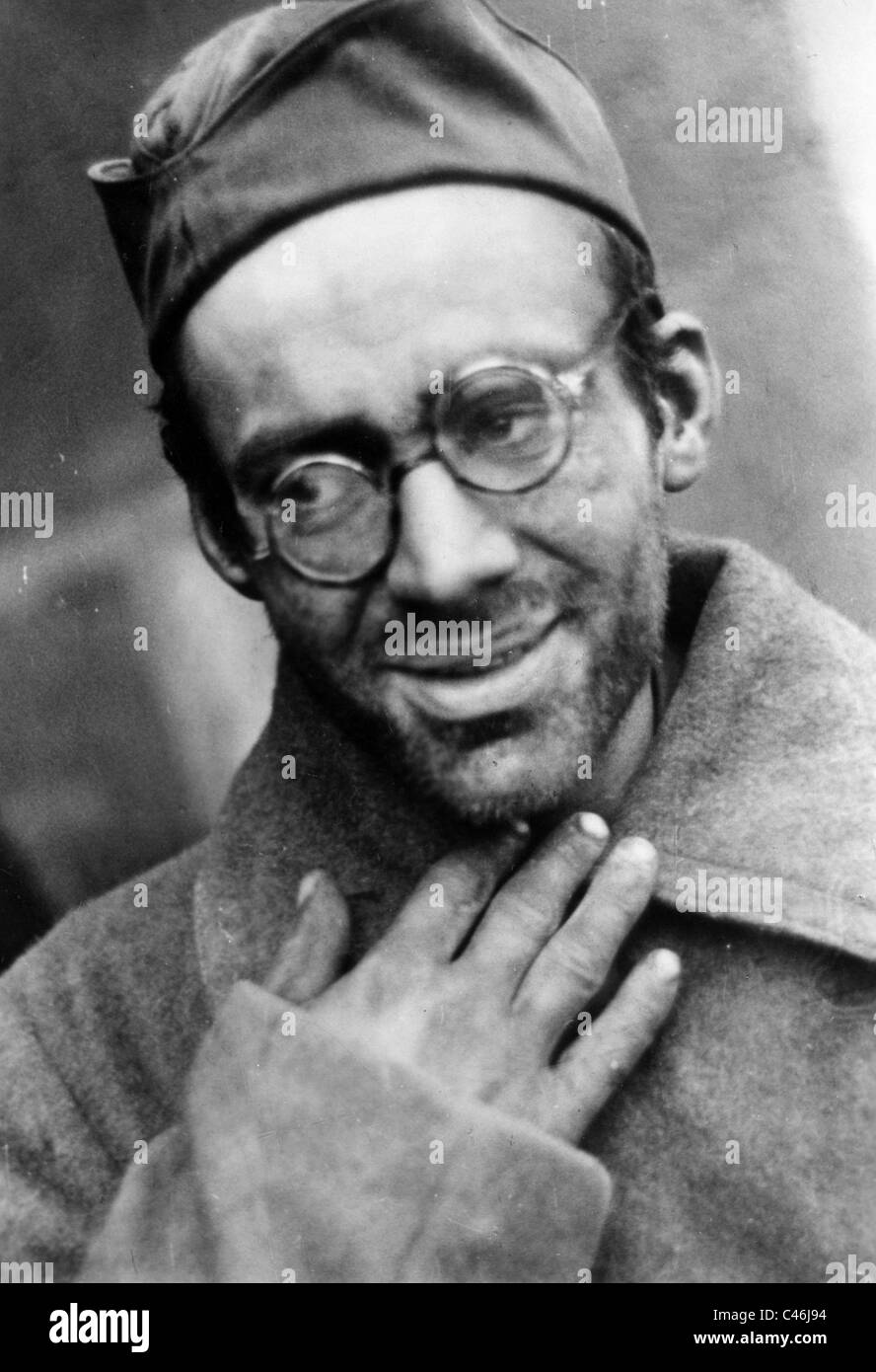 Second World War, Russian Prisoners of War: Political Commissars of the Red Army Stock Photo