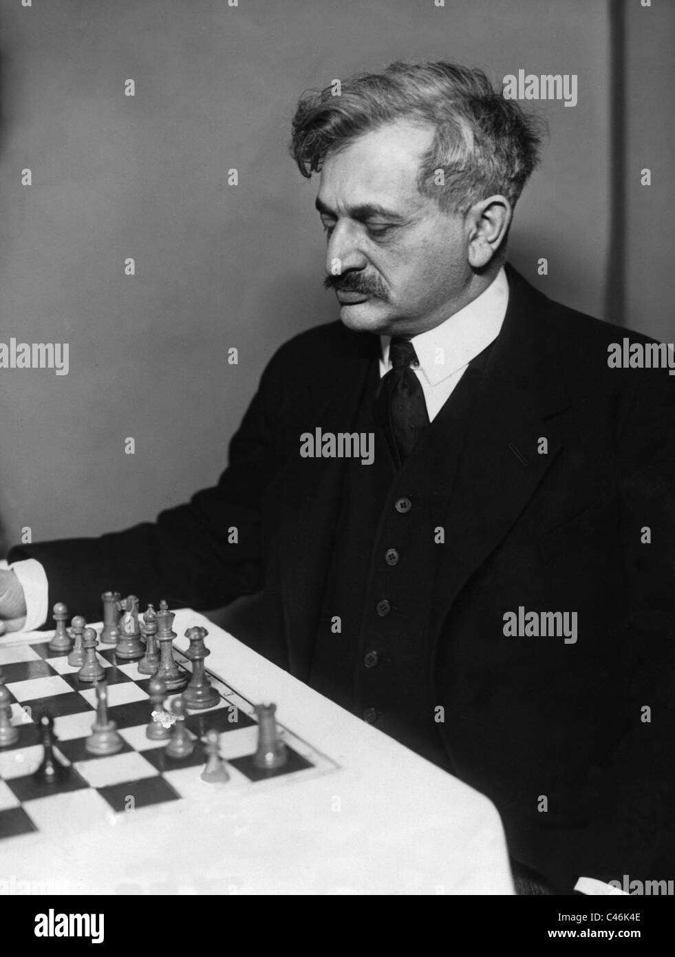 Alexander alekhine playing chess hi-res stock photography and images - Alamy