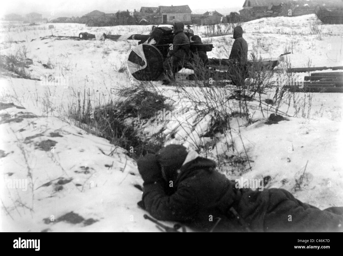 Second World War: German soldiers operating in the Kalmyk steppe ...