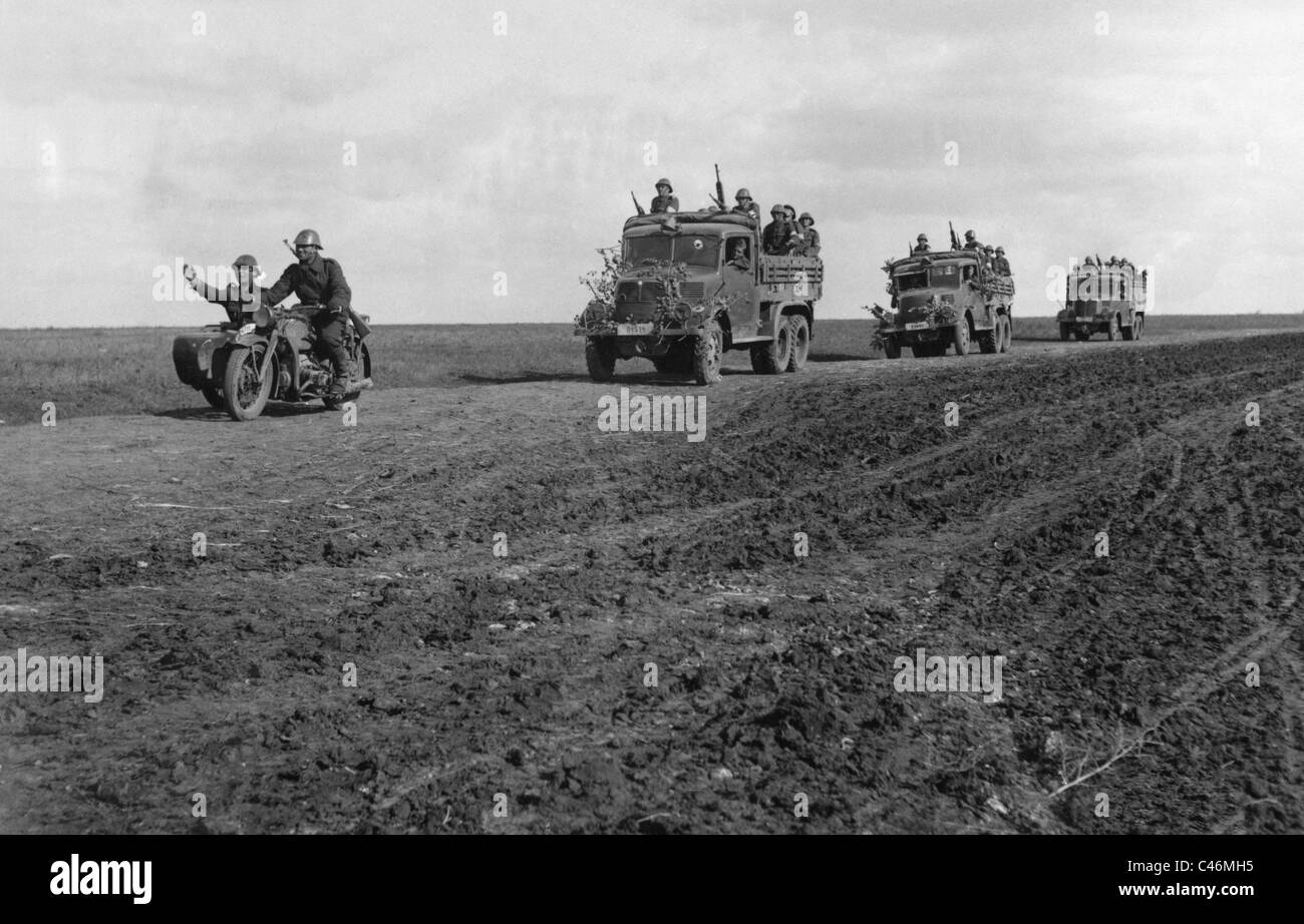 Second World War: Siege of Odessa, 1941 Stock Photo