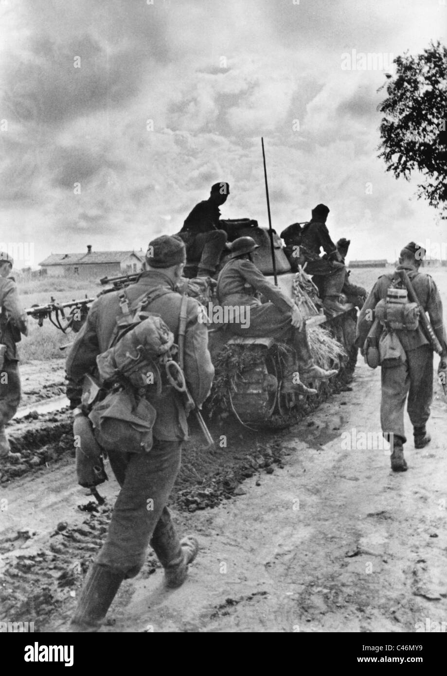 Second World War Battles at the Eastern Front 19411942 Stock Photo