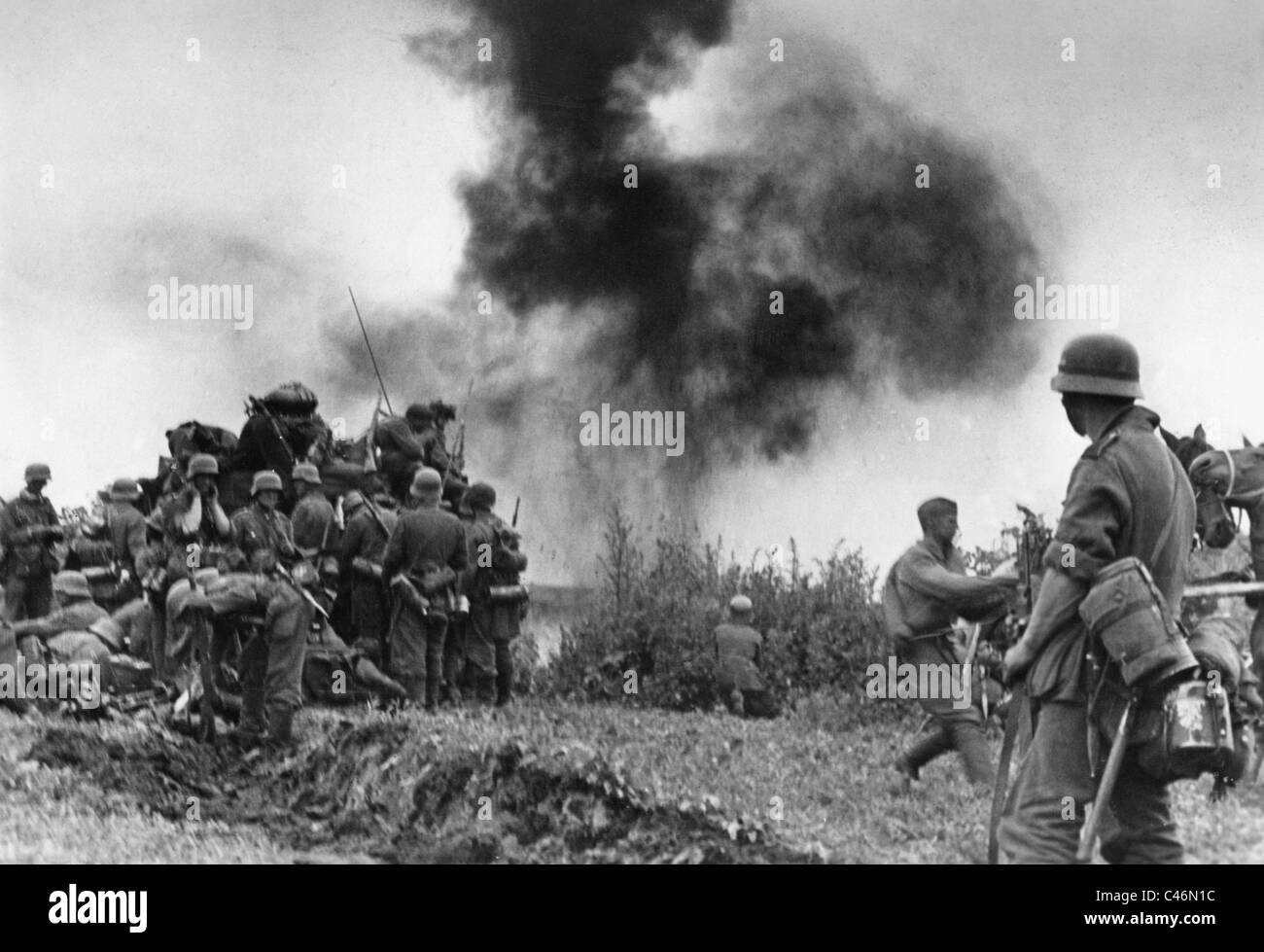 Second World War Battles at the Eastern Front 19411942 Stock Photo