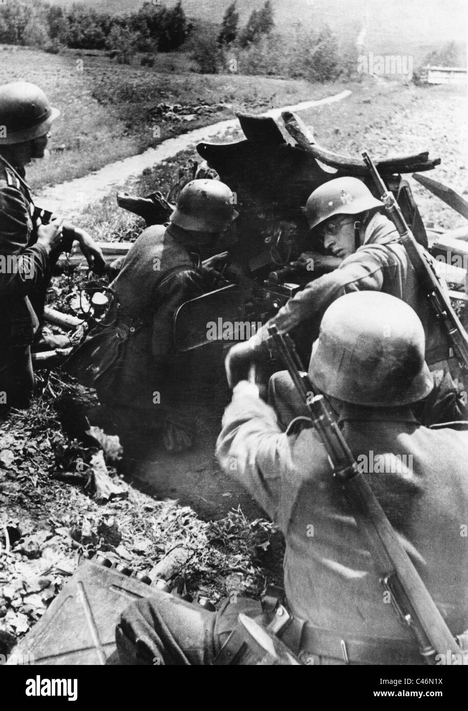 Second World War Battles at the Eastern Front 19411942 Stock Photo