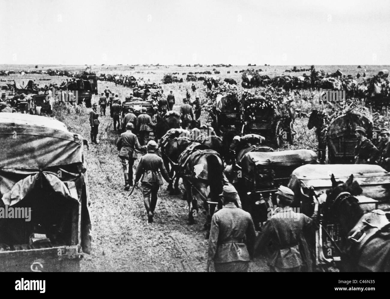 Second World War Battles at the Eastern Front 19411942 Stock Photo