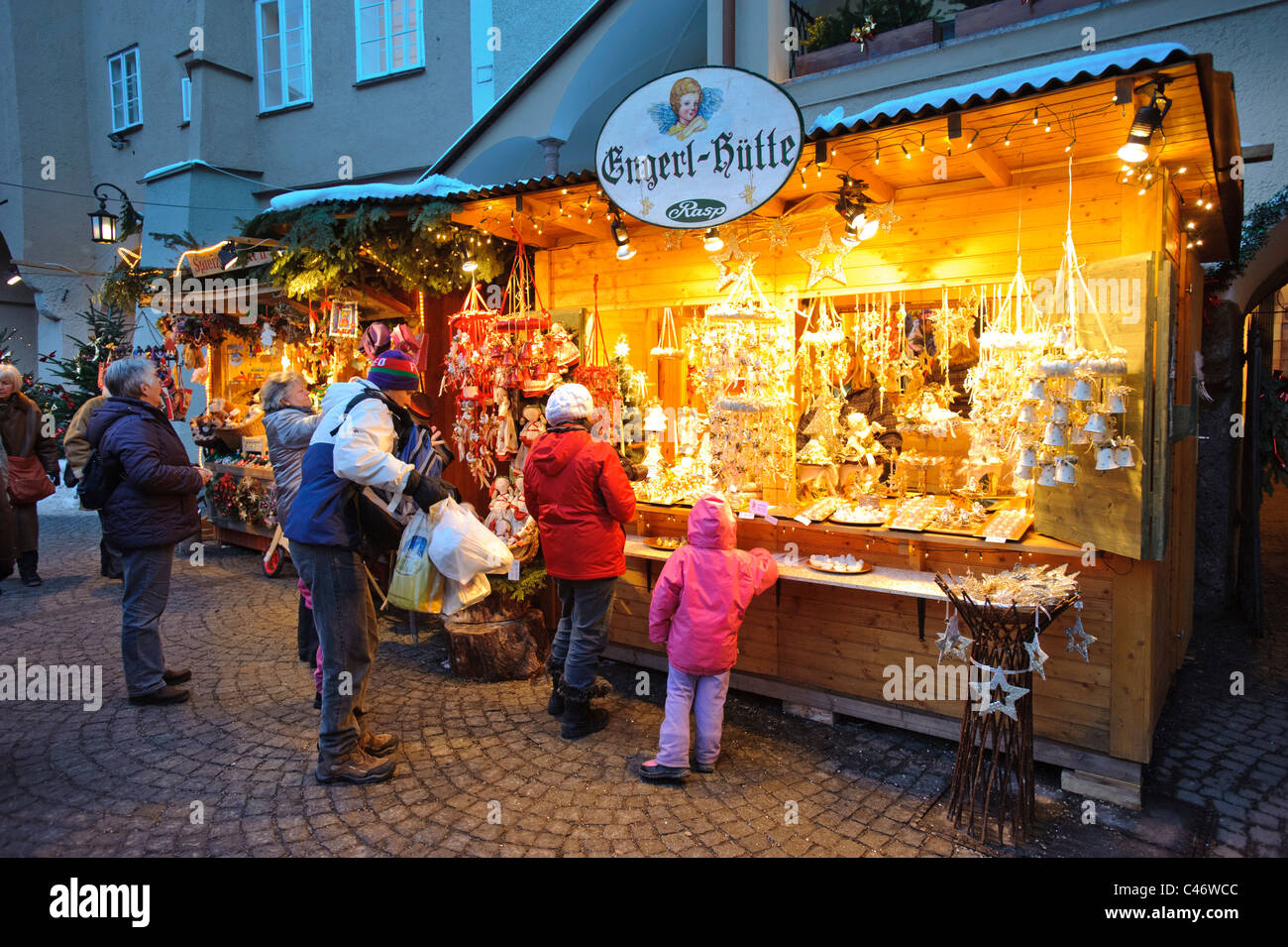 Salzburg Christmas Market Stock Photos & Salzburg Christmas Market