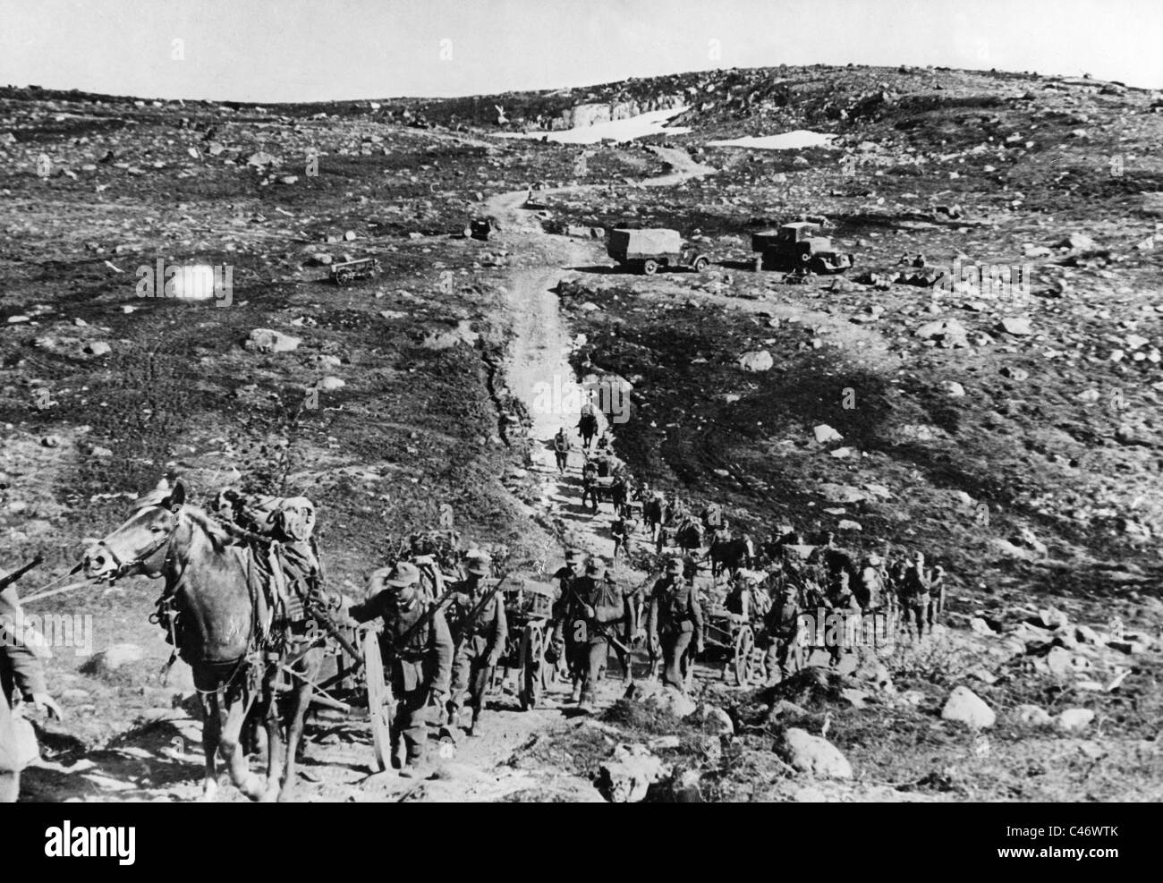 Second World War Murmansk front, Lapland (Sapmi), Finland, 19411944
