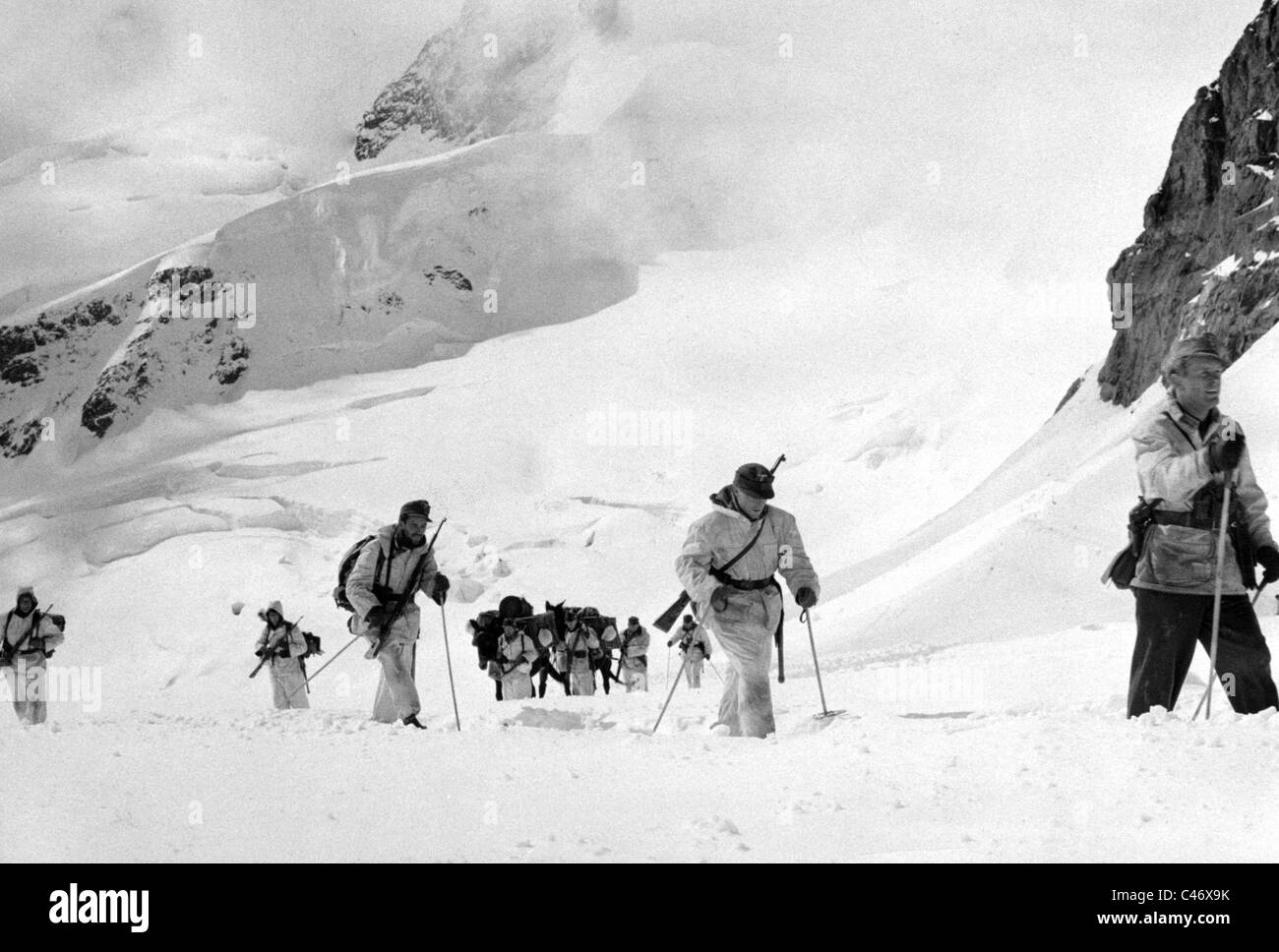 Second World War: Norwegian campaign. Battles of Narvik, 1940 Stock ...