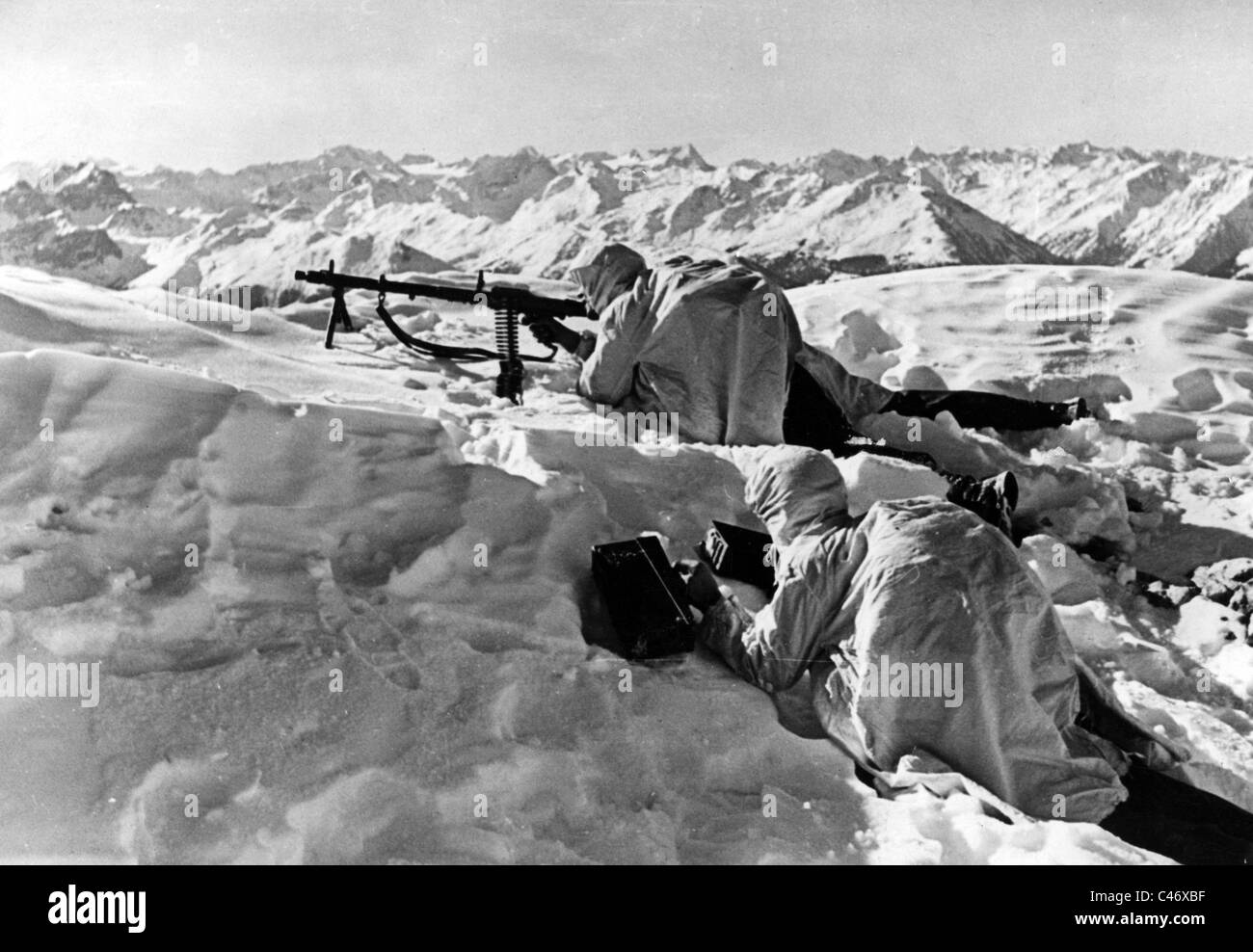 Second World War: Norwegian campaign. Battles of Narvik, 1940 Stock Photo