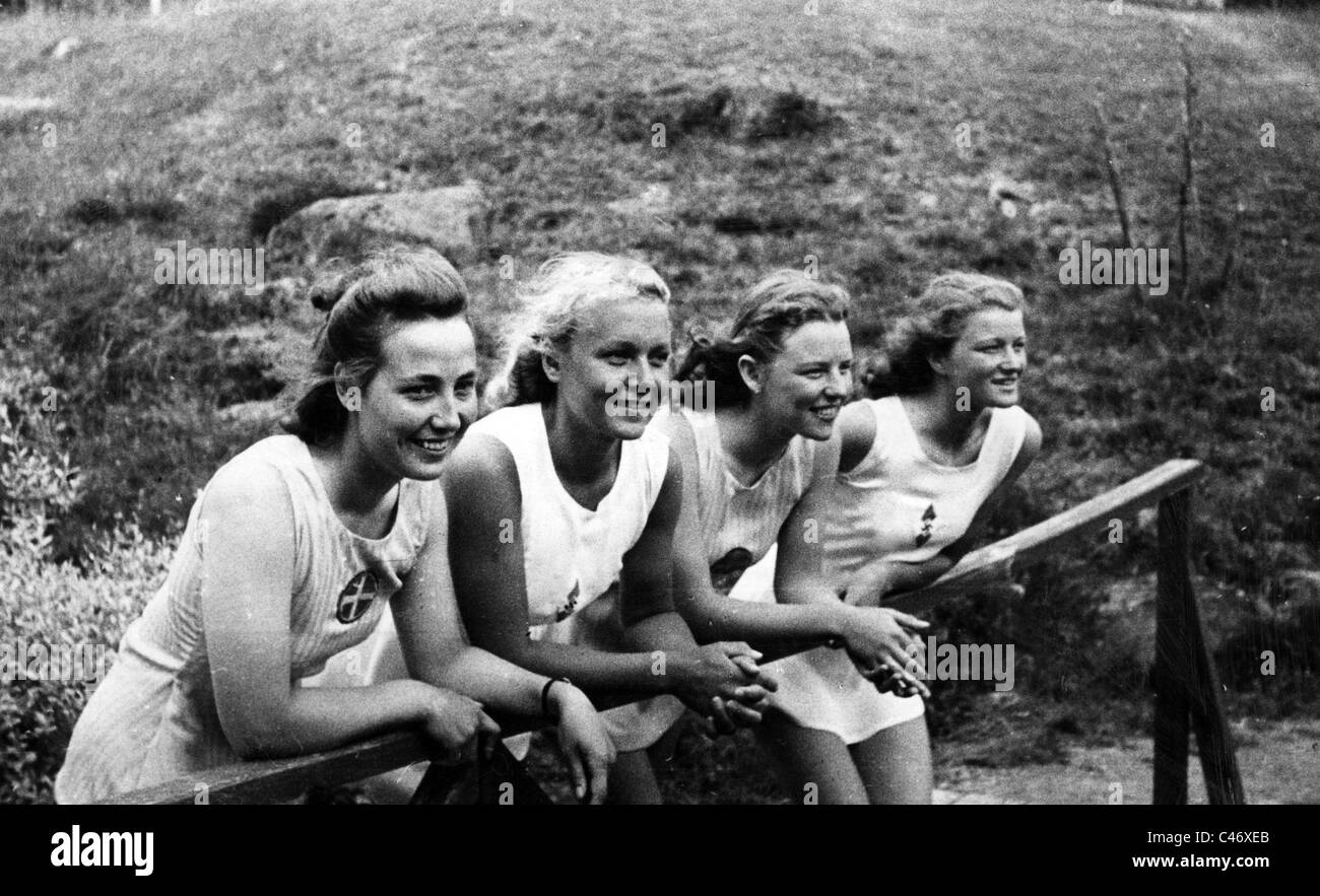 Second World War: Norwegian campaign. German troops in Norway, 1940 - 1944 Stock Photo