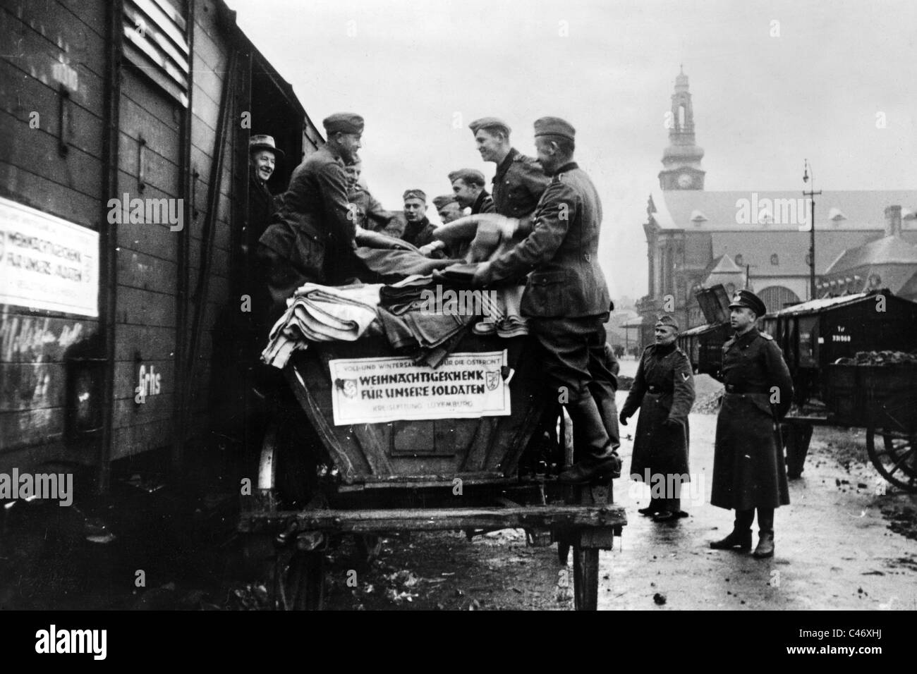 Second World War: Western Front. Luxembourg under German occupation ...