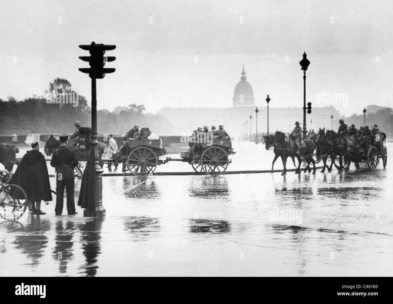 German parades paris hi-res stock photography and images - Alamy